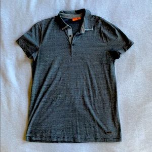 Hugo Boss Micro Stripe Polo Shirt